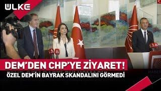 Özgür Özel Dem'in Bayrak ve Atatürk Saygısızlığını Görmezden Geldi! #haber