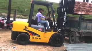 Liugong Forklift with Bricks Clamper | RISHWA ENGINEERING