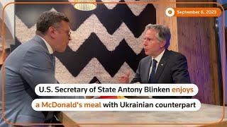 Blinken goes to McDonald's with Ukraine Foreign Minister