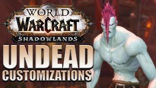 NEW Undead Customization Options | Shadowlands Alpha