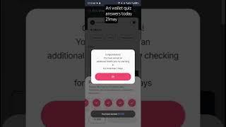 Ari wallet quiz answers today 21may #ariwallet #ariwalletairdrop #ariwalletquiz #shotrs #shortvideo