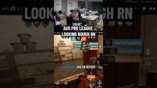 AUS PRO LEAGUE NOT LOOKING SO GOOD  #R6S #R6 #GAMING #SIEGEX #rainbowsixsiege #rainbow6 #r6x