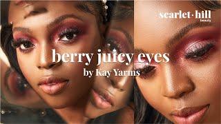 The Berry Eyeshadow Tutorial by Kay Yarms | Scarlet Hill Beauty