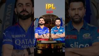 RCB VS MI 2025 Comparison #ipl #mivsrcb #viralvideo #viratkohli #rohitsharma