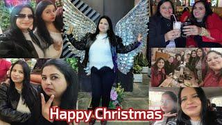 Christmas celebrationसारी भाभियों ने मिलकर मचाया हुड़दंगदोस्तों ने जो किया#vlog#vlogger #Manisha