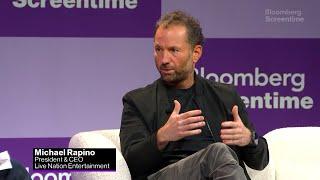 Live Nation’s Rapino on Events Growth and Competition