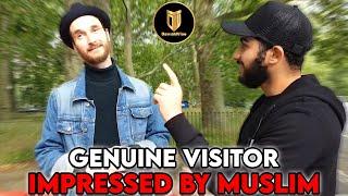 Muslim's Response Fascinates Visitor | Muhammed Ali | Speakers Corner