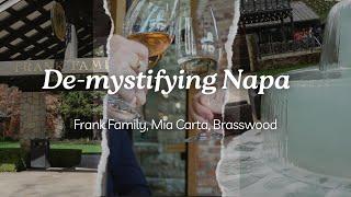 Napa Valley Winery Tour 02 | Frank Family, Mia Carta Tasting Room, Brasswood Restaurant & Cellars