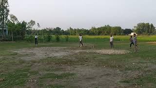 Village boys playing cricketcricket | uncover village