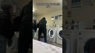 Laundry day for family of 6 #laundryday #laundry #blessedandgrateful #saturdayvibes #mybetterhalf