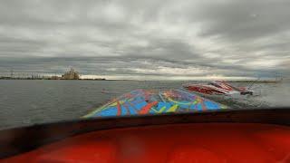 M41 Vs Blackjack 42 : Rough Water FPV Chasing