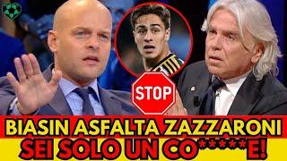 Biasin ridicolizza Zazzaroni: Yildiz giocatorino? lo vorrei all'Inter subito! Non capisci un..