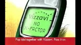 More of Vizzavi's Pop Idol sponsorships (2001-2002, UK)