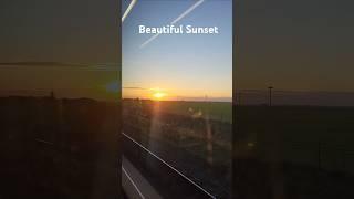 UK Winter Sunset #train #sunset #winter #shorts #viralvideo