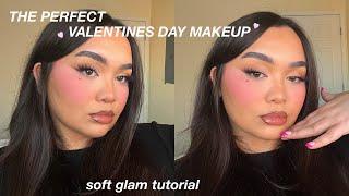 THE PERFECT VALENTINES DAY MAKEUP!! soft glam tutorial