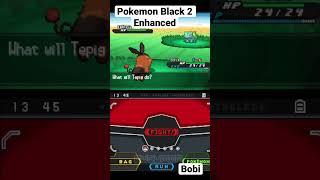 NDS Hack ROM Pokemon Black 2 Enhanced by Bobi Gameplay #Shorts | Ducumon