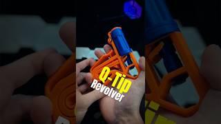 3D printed Q-Tip toy Revolver! #3dprinting