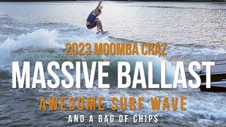 2023 Moomba Craz - Wakesurf Review -  Massive Ballast, Great Wave, NO Lead