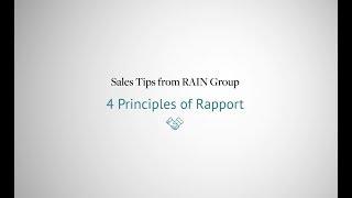 Building Rapport: 4 Principles