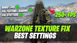 Warzone Dramatically FPS Boost Guide!-Fix FPS Drops & Texture Not Loading