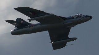 4Kᵁᴴᴰ Hawker Hunter F.6A AWESOME DISPLAY & SOUND!!! @ Luchtmachtdagen Volkel 2019