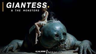 Giantess and The Monsters: Featuring Bigger Monsters