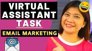 EMAIL MARKETING TASKS for a Virtual Assistant | 6 Email Marketing Tasks | VIRTUAL ASSISTANT JOBS