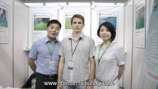 Roman Tsibulsky works on Pharma exhibition 2011 China Minipress.ru