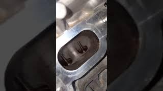 BMW N54 port cleaning - after