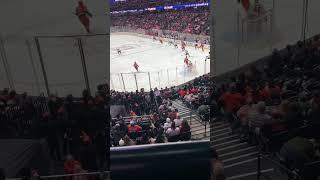 ovechkin with the assist to get Protas the hat Trick