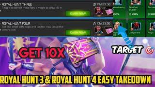 Spiral's Royal Hunt 3 & Royal Hunt 4 | Get 10X Banquet  | Easy Target 