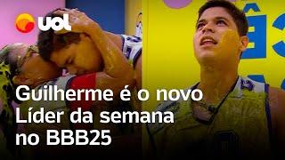 BBB 25: Guilherme derrota a sogra Delma e se torna o novo líder da semana; assista ao vídeo