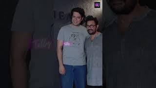 AAMIR KHAN AT PRITHVI THEATRE TO WATCH HIS SON JUNAID KHAN'S PLAY CALLED AS RUNAWAY BRIDES