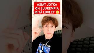 ASIAT JOTKA ON SUUREMPIA MITÄ LUULET  | Megalophobia | #krissed #shorts #suomi