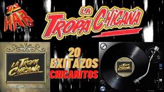 LA TROPA CHICANA 20 EXITAZOS RANCHERITOS Y CHICANOS UNO TRAS OTRO DJ HAR