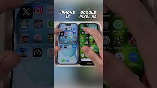 iPhone 15 vs Pixel 8a  Underdog Surprise?  #shorts