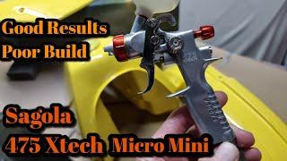 Sagola 475 Xtech 1.0 Mini Spray Gun LVLP ,A Smaller Mini Xtreme?