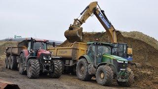 Grondverzet met John Deere - Case IH - Fendt - New Holland - Volvo - CAT - DEWA - Dezeure - Joskin