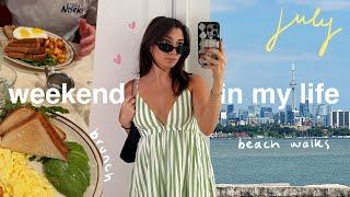 summer weekend vlog | meal prep, parties & family time 