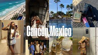 TRAVEL VLOG: CANCUN,MEXICO | night life, partying, dinner, shows, shopping, beach &more!