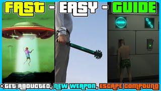 HOW TO GET ABDUCTED BY UFO & GET THE NEW SHOCKER WEAPON & ESCAPE BUNKER IN GTA ONLINE!