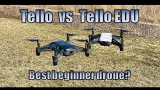 Ryze Tello vs Tello EDU - Best Beginner Drone? Learn to fly, learn to code...