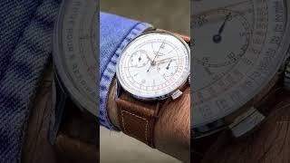 longines chrono silver