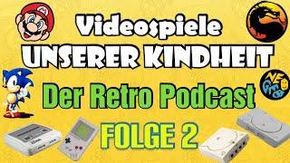 Der Retro Podcast: Videospiele unserer Kindheit! Feat. Special Guest