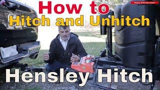 How to hook up a Hensley Hitch #hensleyhitch #how to install a Hensley
