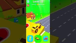 Shape-shifting Funny Race Gameplay new hyper casual games #shapeshifting #gameplay #shorts