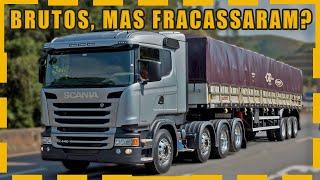 PRIMEIROS CAMINHÕES 8X2 E 8X4 NO BRASIL!