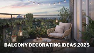 Top 8 Balcony Decorating Ideas 2023 | Chic Balcony Decor Ideas | Balcony Design Ideas