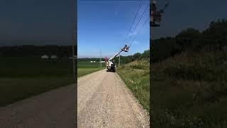Drive off, Drive off, Drive off.. #cabledawg #telecom #fiberoptics #foryou #shorts