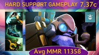  7.37c Tinker |K+A-D - 27 KP - 81%| Hard Support Gameplay - Dota 2 Top MMR